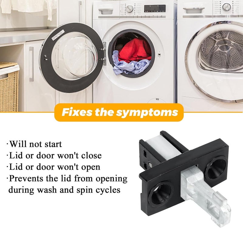 Techecook 134937300 Washer Striker Assembly by - Fit for Electrolux Frigidaire Washing Machine - Washer Door Strike Latch Replaces AP4365553, 1483065, AH2345126, PS2345126, EAP2345126 - Image 4